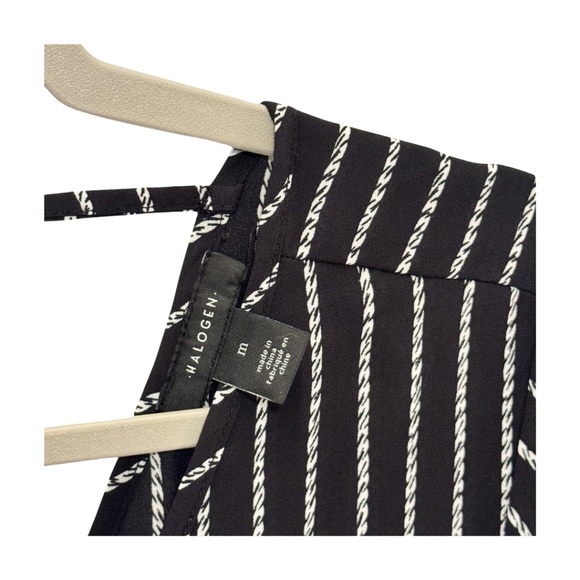 Halogen Casual Cap Sleeve V-Neck Casual Blouse - Picture 3 of 5